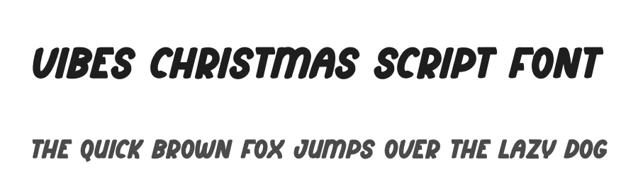 Vibes Christmas Script Font by creativeletter — Display Font