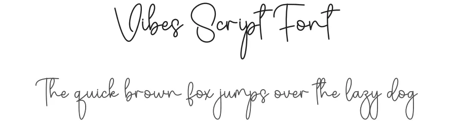 Vibes Script Font by creativeletter — Script Handwritten Font