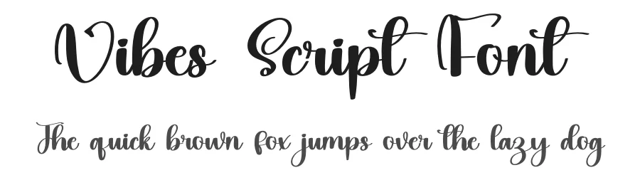 Vibes Script Font by inermediaSTUDIO — Script Handwritten Font