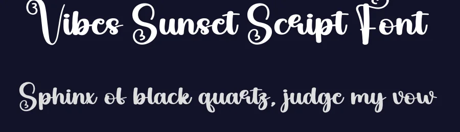 Vibes Sunset Script Font by creativeletter — Script Handwritten Font — thumbnail 2