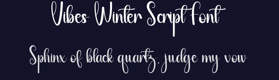 Vibes Winter Script Font by andikastudio — Script Handwritten Font — thumbnail 2