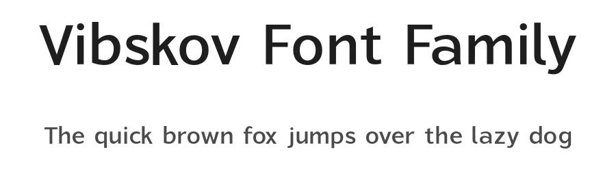Vibskov Font Family by Kijiji Hub — Sans Serif Font