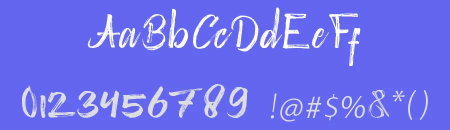 Victograms Handbrush Font by Naharstd — Script Handwritten Font — thumbnail 3