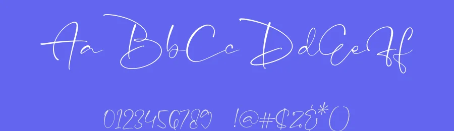 Victoria Signate Font by letterfabric — Script Handwritten Font — thumbnail 3