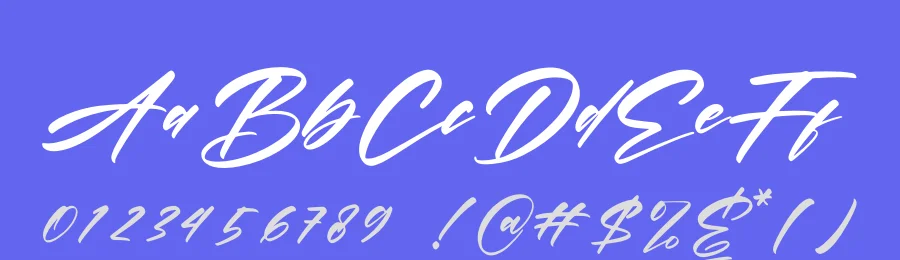 Victorian – Modern Script Font by letternity — Script Handwritten Font — thumbnail 3