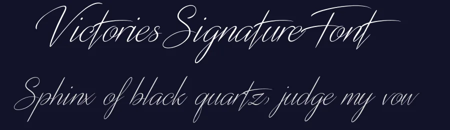 Victories Signature Font by Typeface — Script Handwritten Font — thumbnail 2
