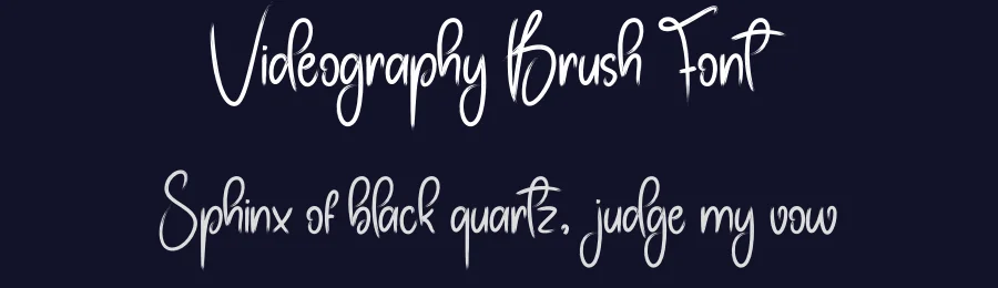 Videography Brush Font by andikastudio — Script Handwritten Font — thumbnail 2