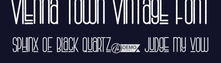 Vienna Town Vintage Font by nihstudio — Sans Serif Font — thumbnail 2