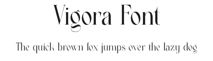 Vigora Font by Aivos Dreams — Decorative Font