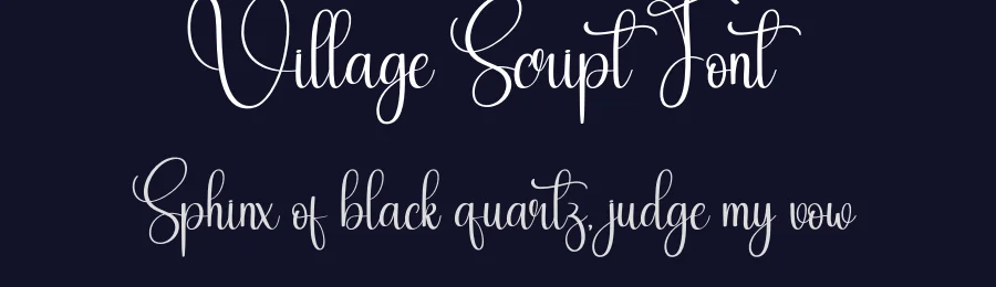 Village Script Font by andikastudio — Script Handwritten Font — thumbnail 2