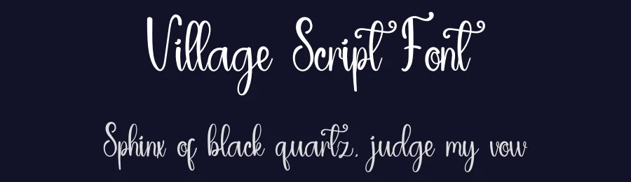 Village Script Font by inermediaSTUDIO — Script Handwritten Font — thumbnail 2