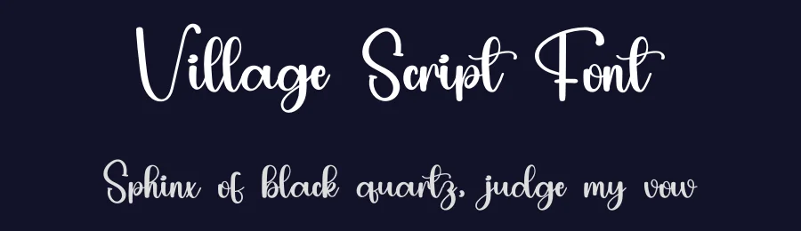 Village Script Font by inermediaSTUDIO — Script Handwritten Font — thumbnail 2
