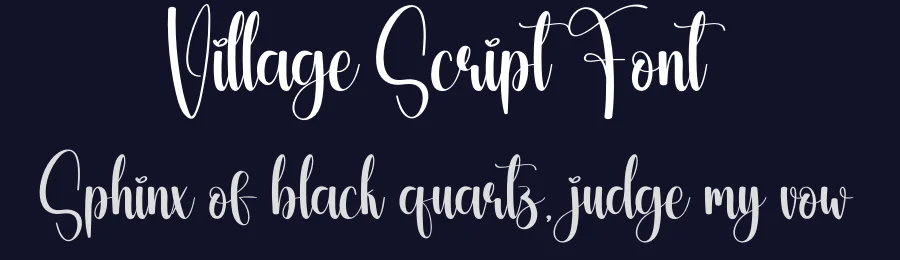 Village Script Font by andikastudio — Script Handwritten Font — thumbnail 2