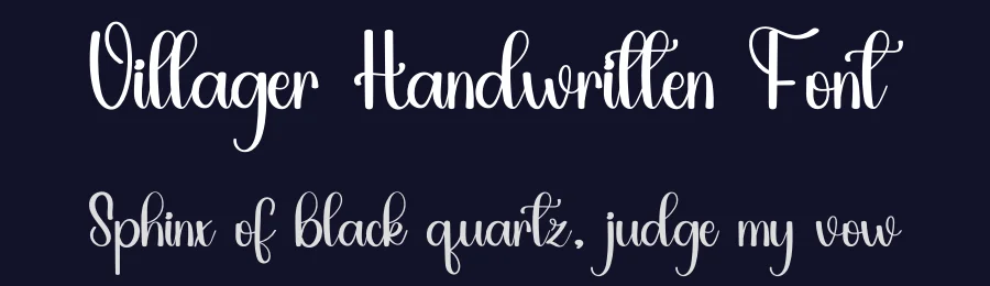 Villager Handwritten Font by inermediaSTUDIO — Script Handwritten Font — thumbnail 2