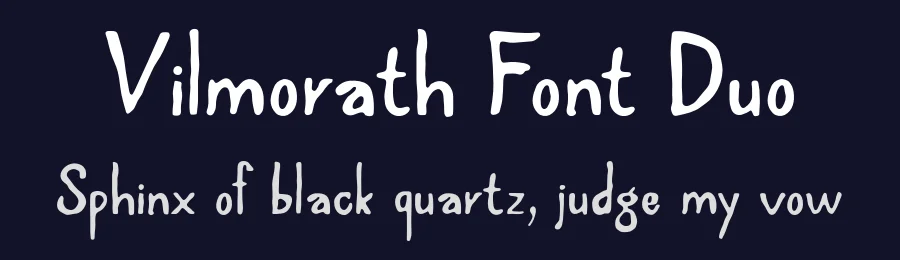 Vilmorath Font Duo by NDNL Studio — Script Handwritten Font — thumbnail 2