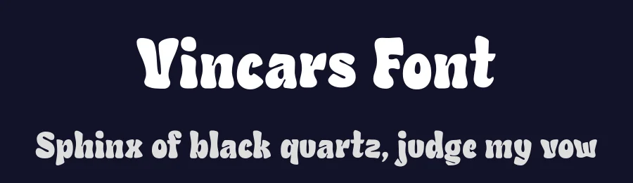 Vincars Font by Dantype — Decorative Font — thumbnail 2