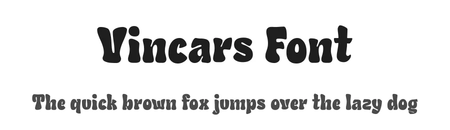 Vincars Font by Dantype — Decorative Font