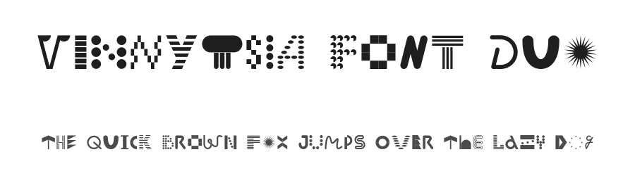 Vinnytsia Font Duo by Dmitry Rastvortsev — Sans Serif Font