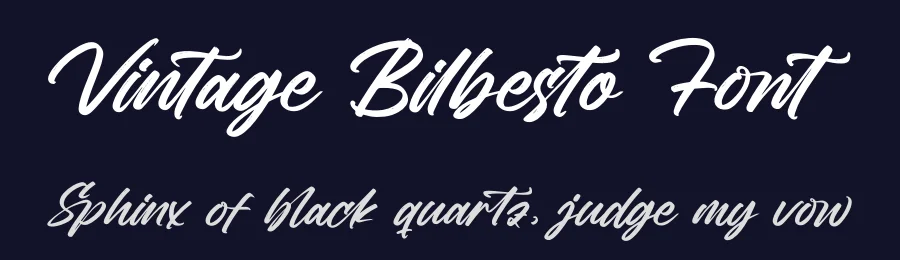 Vintage Bilbesto Font by letterenastudios — Script Handwritten Font — thumbnail 2