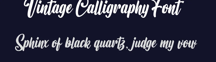 Vintage Calligraphy Font by Sugartype — Script Handwritten Font — thumbnail 2