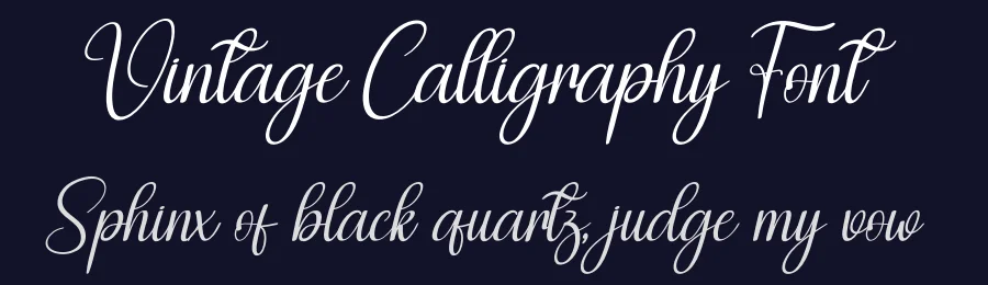 Vintage Calligraphy Font by andikastudio — Script Handwritten Font — thumbnail 2