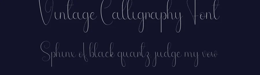Vintage Calligraphy Font by andikastudio — Script Handwritten Font — thumbnail 2