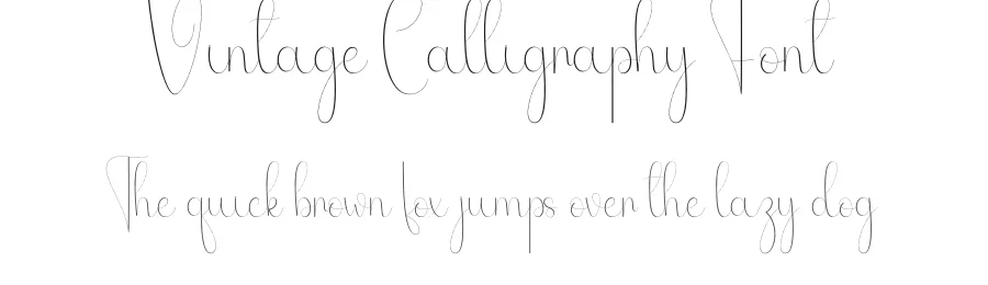 Vintage Calligraphy Font by andikastudio — Script Handwritten Font