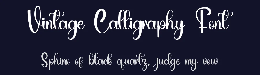 Vintage Calligraphy Font by inermediaSTUDIO — Script Handwritten Font — thumbnail 2