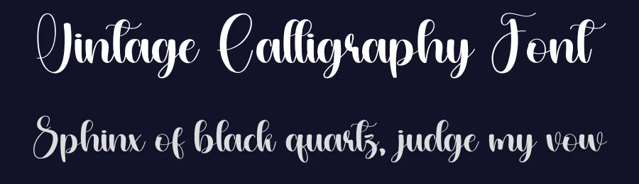 Vintage Calligraphy Font by andikastudio — Script Handwritten Font — thumbnail 2