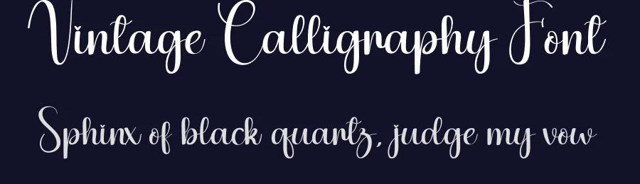 Vintage Calligraphy Font by creativeletter — Script Handwritten Font — thumbnail 2