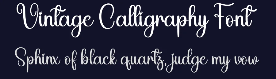 Vintage Calligraphy Font by andikastudio — Script Handwritten Font — thumbnail 2