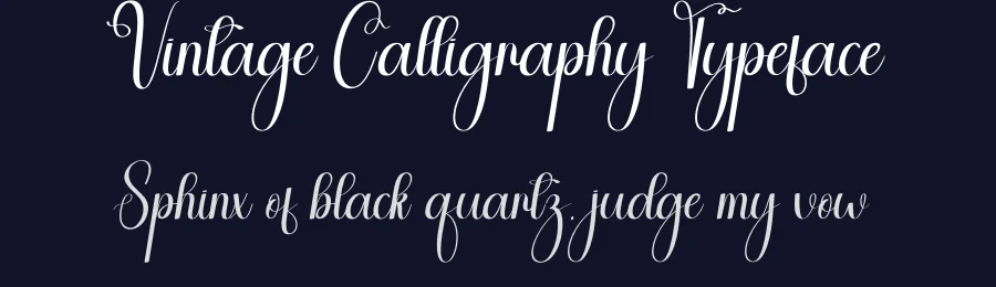 Vintage Calligraphy Typeface by andikastudio — Script Handwritten Font — thumbnail 2