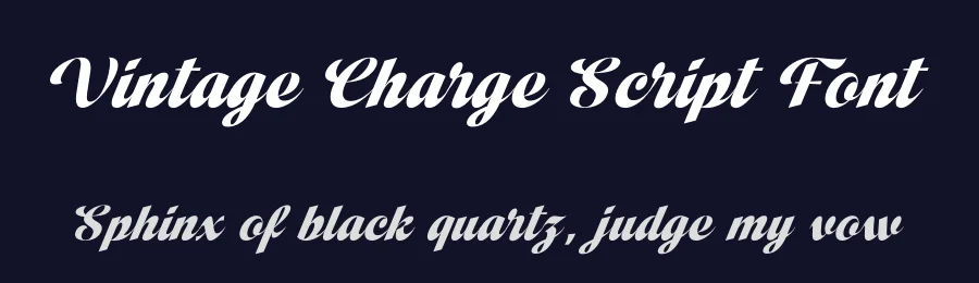Vintage Charge Script Font by timelesstype.co — Display Font — thumbnail 2
