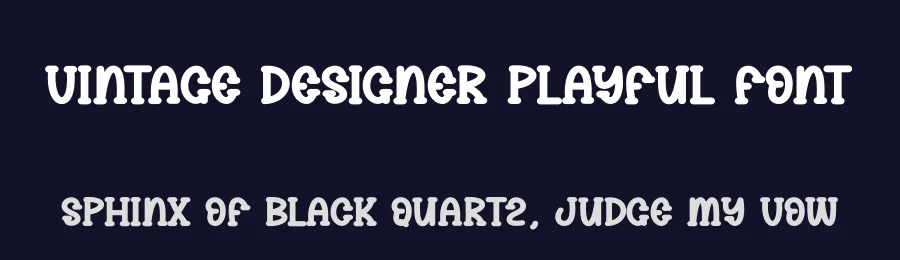 Vintage Designer Playful Font by andikastudio — Display Font — thumbnail 2