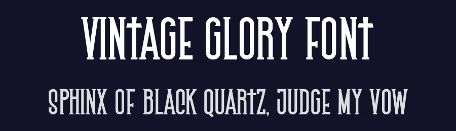 Vintage Glory Font by Almairatype — Serif Font — thumbnail 2