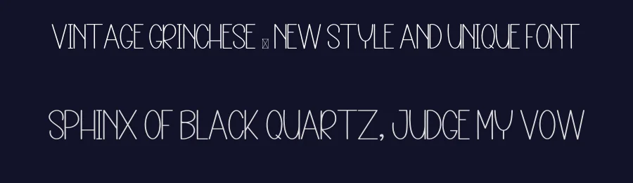 Vintage Grinchese – New Style And Unique Font by inermediaSTUDIO — Display Font — thumbnail 2