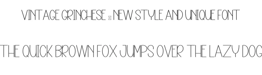 Vintage Grinchese – New Style And Unique Font by inermediaSTUDIO — Display Font