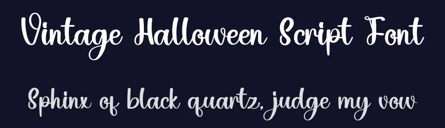 Vintage Halloween Script Font by inermediaSTUDIO — Script Handwritten Font — thumbnail 2