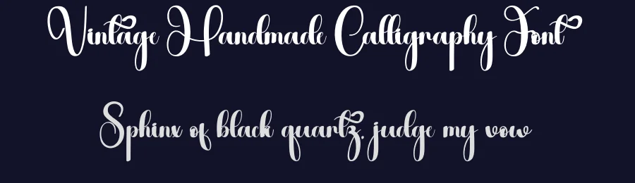 Vintage Handmade Calligraphy Font by andikastudio — Script Handwritten Font — thumbnail 2