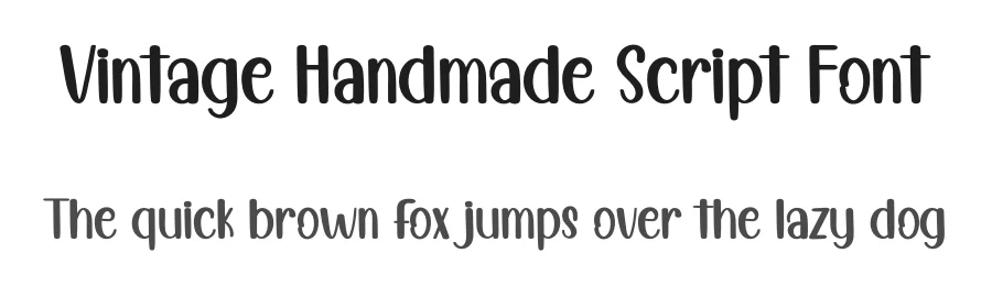 Vintage Handmade Script Font by inermediaSTUDIO — Display Font