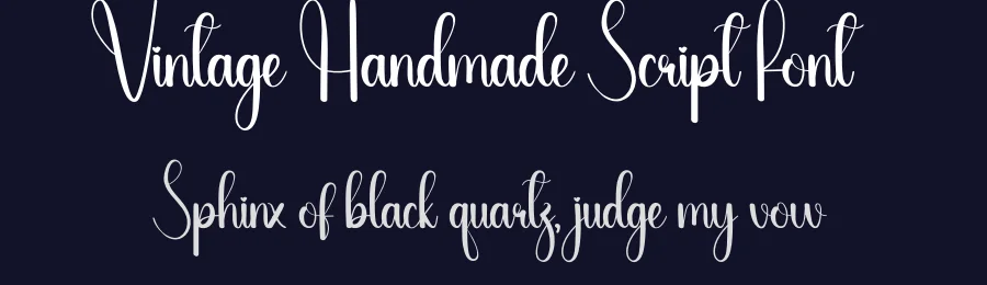 Vintage Handmade Script Font by andikastudio — Script Handwritten Font — thumbnail 2