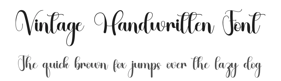 Vintage Handwritten Font by inermediaSTUDIO — Script Handwritten Font