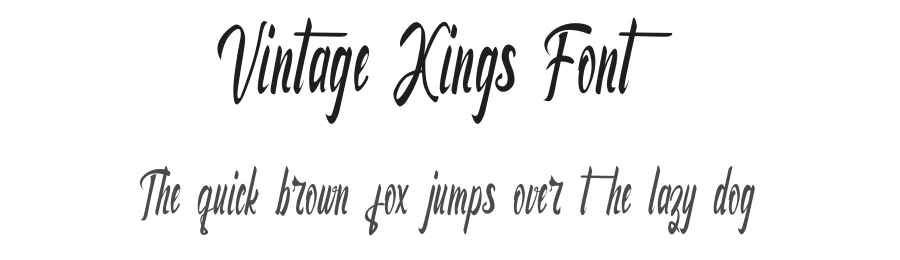 Vintage Kings Font by kateengciu — Script Handwritten Font