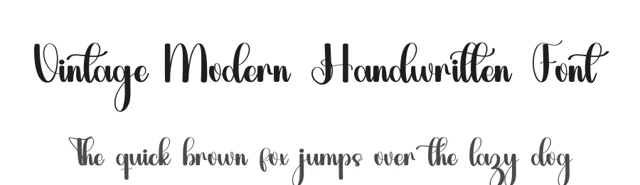 Vintage Modern Handwritten Font by inermediaSTUDIO — Script Handwritten Font