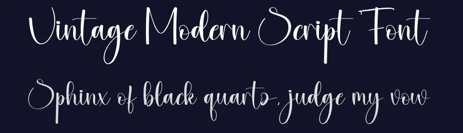 Vintage Modern Script Font by creativeletter — Script Handwritten Font — thumbnail 2