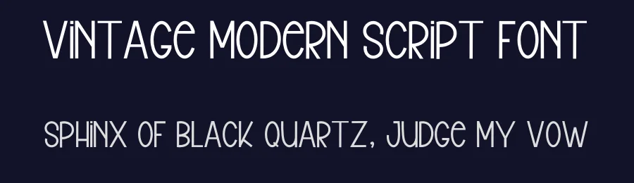 Vintage Modern Script Font by inermediaSTUDIO — Display Font — thumbnail 2