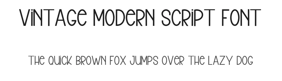 Vintage Modern Script Font by inermediaSTUDIO — Display Font