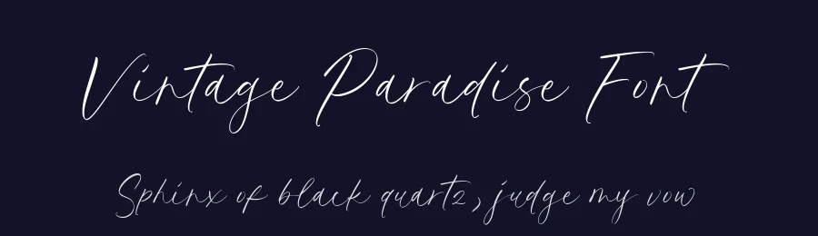Vintage Paradise Font by balpirick — Serif Font — thumbnail 2