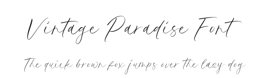 Vintage Paradise Font by balpirick — Serif Font