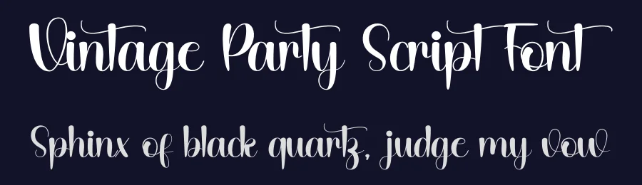 Vintage Party Script Font by inermediaSTUDIO — Script Handwritten Font — thumbnail 2